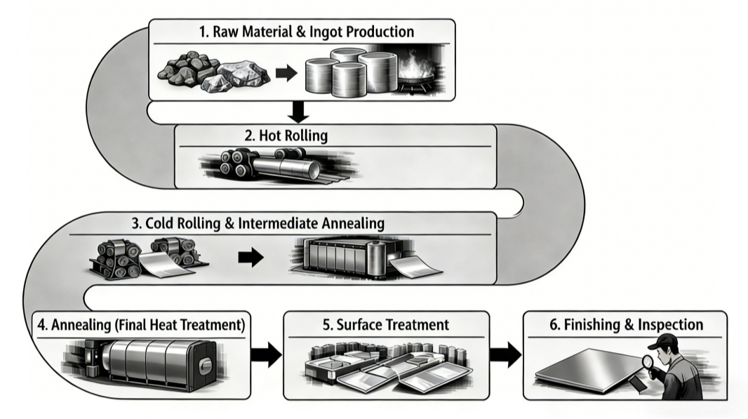 Manufacturing Process of Gr9 Titanium sheet Manufacturing Process of Gr9 Titanium sheet
